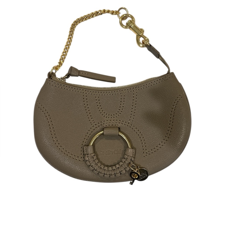 See by Chloe Taupe Leather Mini Bag
